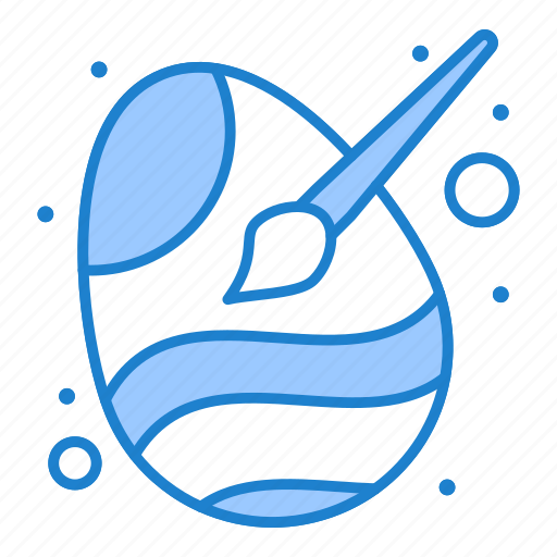 Brush, color, easter, egg, paint icon - Download on Iconfinder
