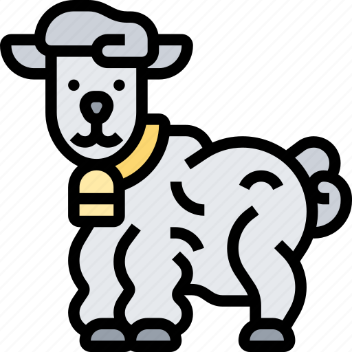 Lamb, sheep, livestock, farm, animal icon - Download on Iconfinder
