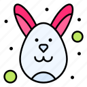animal, bunny, easter, rabit, egg