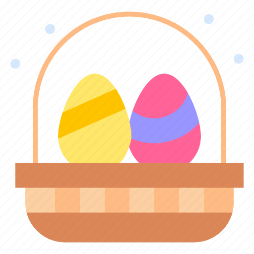 Basket, easter, eggs, plate, day icon - Download on Iconfinder