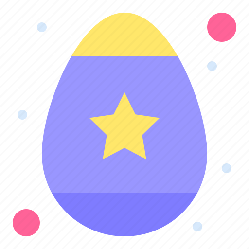 Colored, decoration, easter, egg, star icon - Download on Iconfinder