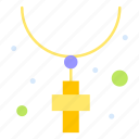 christian, cross, necklace, religion, jewl