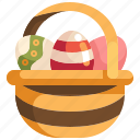 easter, egg, basket, decoration, eggs, cultures