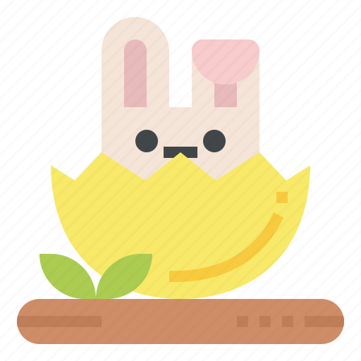 Rabbit, bunny, easter, holiday, egg, decoration icon - Download on Iconfinder
