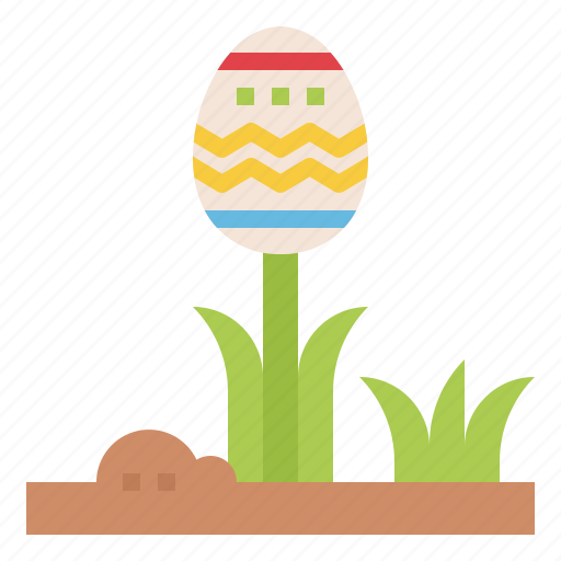 Flower, plant, spring, easter egg, egg, easter day icon - Download on Iconfinder