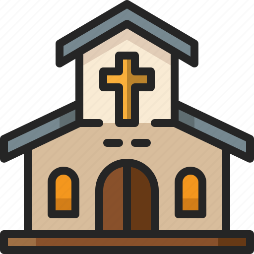 Church, building, architecture, chapel, religion, christianism icon - Download on Iconfinder
