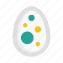 egg, dots, easter, decoration, holiday, celebration