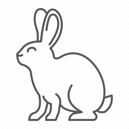 Rabbit, bunny, hare, easter, holiday, farm, mammal icon - Download on Iconfinder