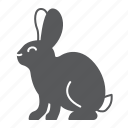 rabbit, bunny, hare, easter, holiday, farm, mammal, pet