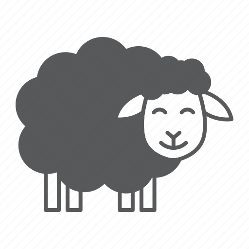 Sheep, farm, lamb, cute, wool, mammal, agriculture icon - Download on Iconfinder
