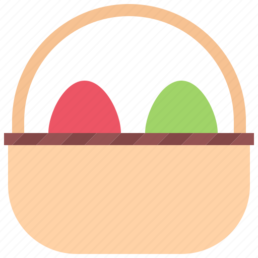 Egg, easter, paint, basket, spring, religion, holiday icon - Download on Iconfinder