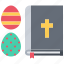 egg, easter, paint, book, bible, spring, religion, holiday, christianity 