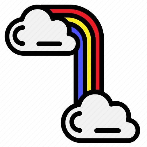 Cloud, rainbow, spring, weather icon - Download on Iconfinder