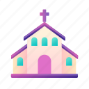 building, church, house 