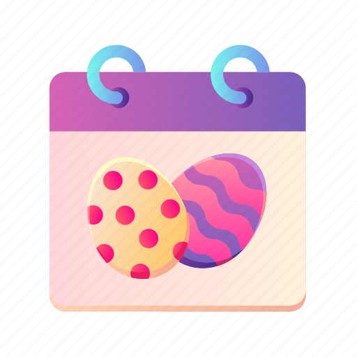 Calender, easter, egg, holiday, hotel, travel icon - Download on Iconfinder