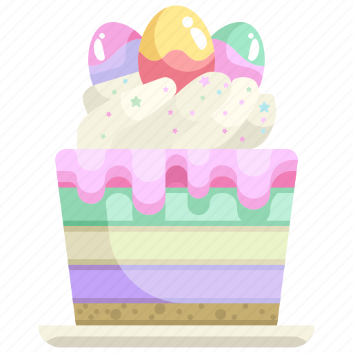 Baked, bakery, celebration, cupcake, dessert, easter, sweet icon - Download on Iconfinder