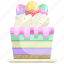 baked, bakery, celebration, cupcake, dessert, easter, sweet 