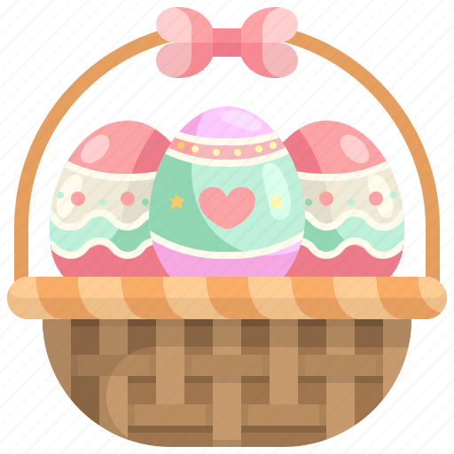 Basket, cultures, decoration, easter, egg icon - Download on Iconfinder