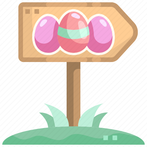 Directional, easter, panel, road, sign, signaling icon - Download on Iconfinder