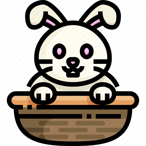 Animal, avatar, bunny, easter, pet, rabbit, wildlife icon - Download on Iconfinder
