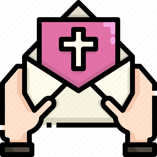 Card, culture, email, greeting, hand, letter, message icon - Download on Iconfinder