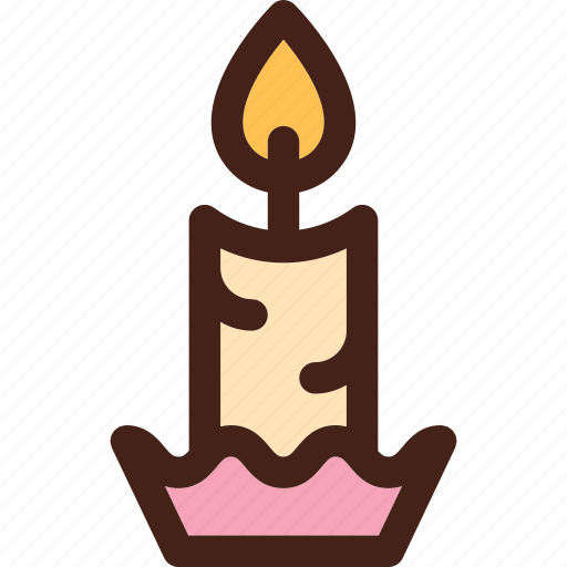 Candle, fire icon - Download on Iconfinder on Iconfinder