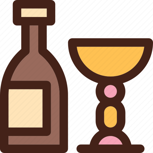 Alcohol, bottle, cahors wine, chalice, wine icon - Download on Iconfinder