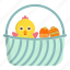 basket, chicken, cristian, easter, eggs, religion, religious 