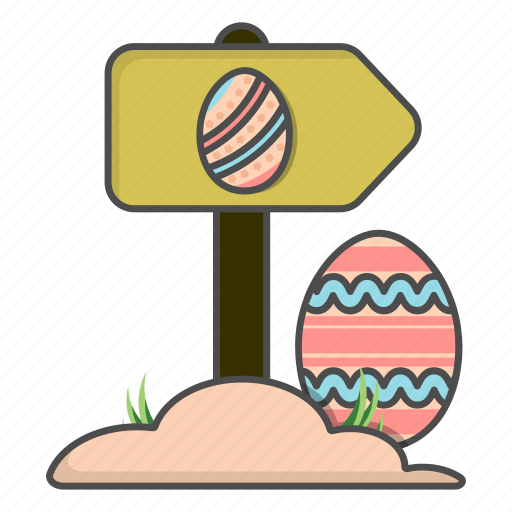 Church, cristian, direction, easter, eggs, religion, religious icon - Download on Iconfinder