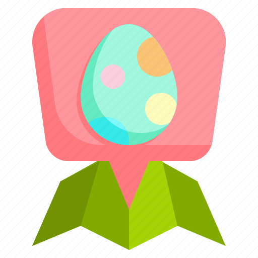 Location, maps, and, easter, cultures, egg icon - Download on Iconfinder
