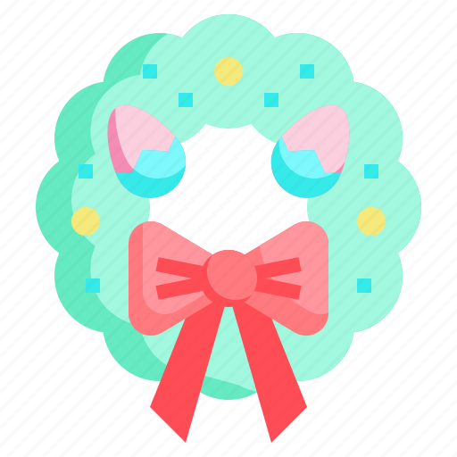 Wreath, birthday, and, party, festival, holiday, easter icon - Download on Iconfinder