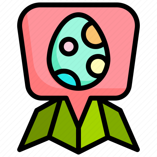 Location, maps, and, easter, cultures, egg icon - Download on Iconfinder