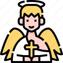 angel, wings, man, religion, christ, avatar