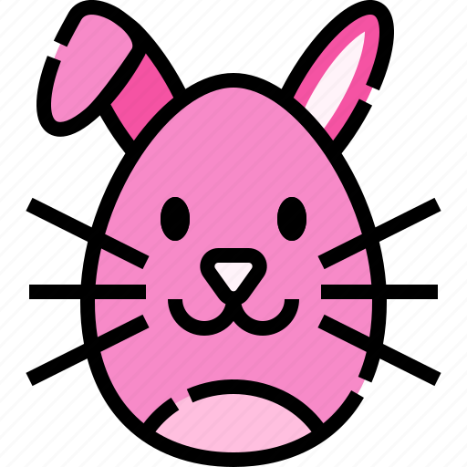 Easter, bunny, egg, paint, easterbunny, rabbit icon - Download on Iconfinder