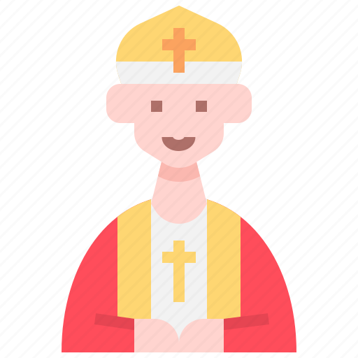 Pope, belief, faith, man, religion, christ, avatar icon - Download on Iconfinder