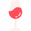 red, wine, glass, drink, alcohol, beverage