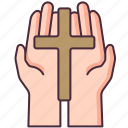 pray, cross, cultures, religion, hands, gesture, cult, catholic, christian