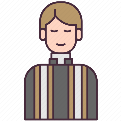 Priest, man, user, christian, caucasian, professions, pastor icon - Download on Iconfinder