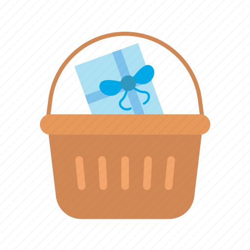 Gifts in basket, giving, receiving, surprised, celebration, joy, generosity icon - Download on Iconfinder