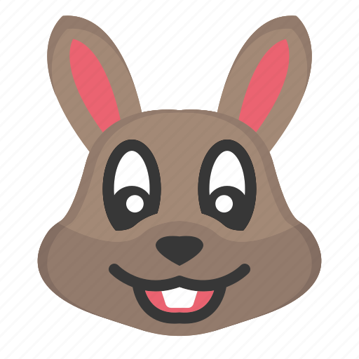 Animal, bunny face, cute, easter, easter day, rabbit face icon - Download on Iconfinder