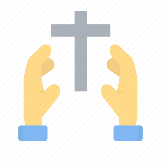 Christian, cross, easter, easter day, grateful, pray, religion icon - Download on Iconfinder