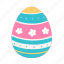 easter, egg, colorful, holiday, flower, festival, floral 