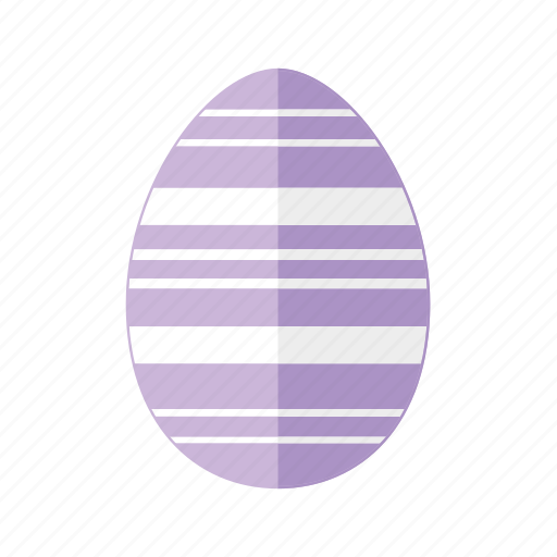 Design, easter, egg, horizontal, lines, purple, stripes icon - Download on Iconfinder