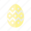 design, dots, easter, egg, polkadots, yellow, zigzag 