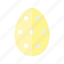 design, dots, easter, egg, polkadots, spots, yellow 