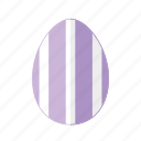 design, easter, egg, purple, stripes, vertical, white