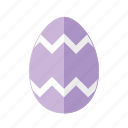 design, easter, egg, purple, zag, zig, zigzag 