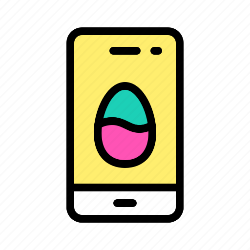 Cellphone, easter, egg, phone, smartphone icon - Download on Iconfinder
