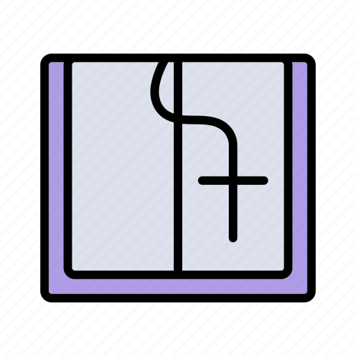 Bibile, book, open, page, read icon - Download on Iconfinder
