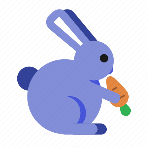 Animal, bunny, carrot, easter, pet, spring icon - Download on Iconfinder